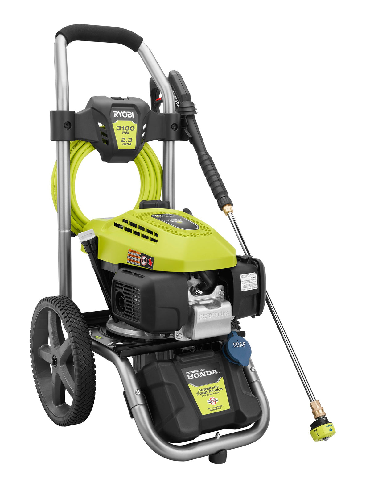 3100 PSI 2.3 GPM Cold Water Gas Pressure Washer image
