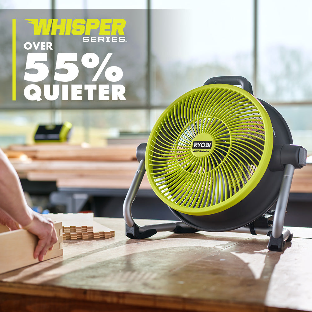 18V ONE+ HYBRID WHISPER SERIES 14" AIR CANNON FAN KIT Image 5