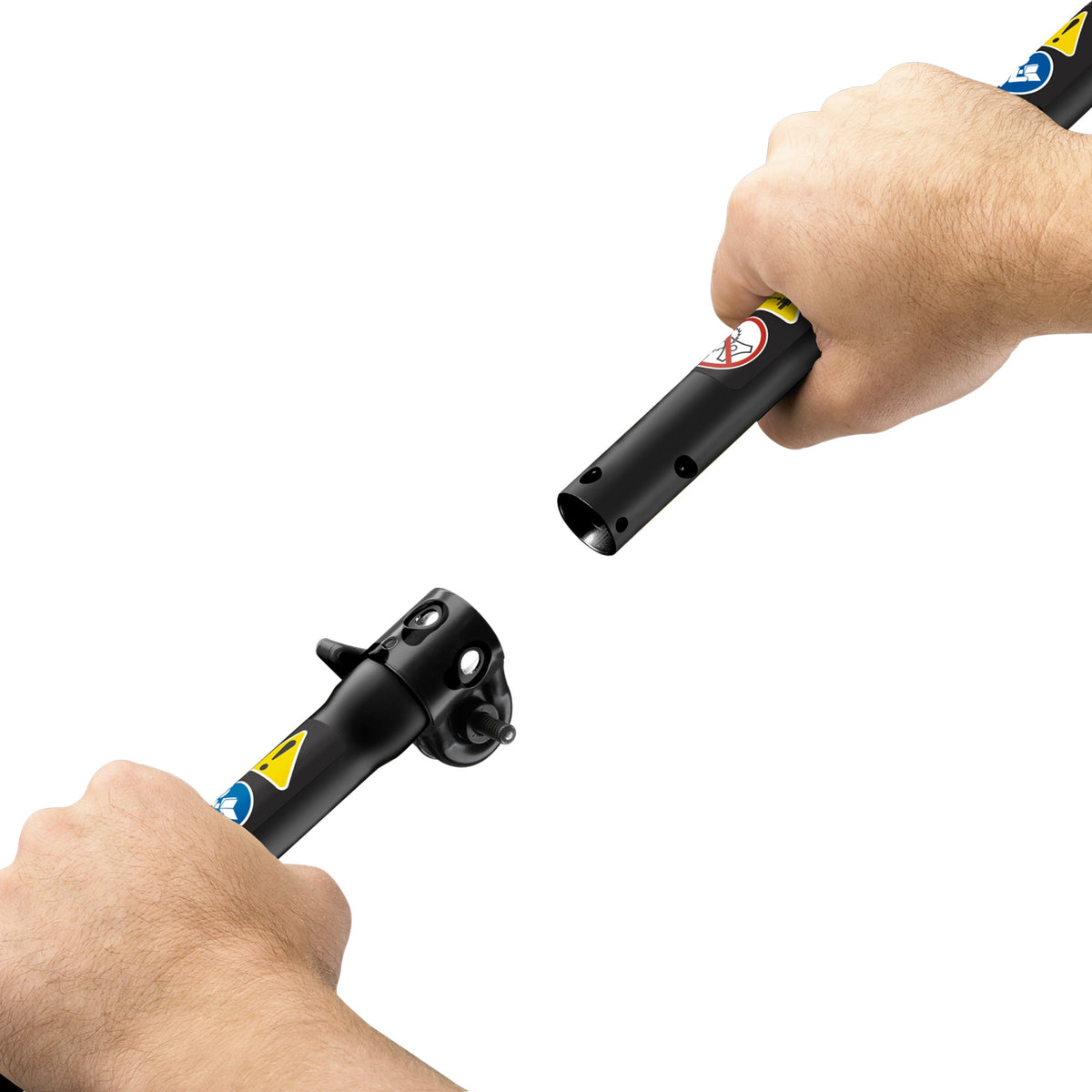 EXPAND-IT™ 15" Articulating Hedge Trimmer Attachment Image 3