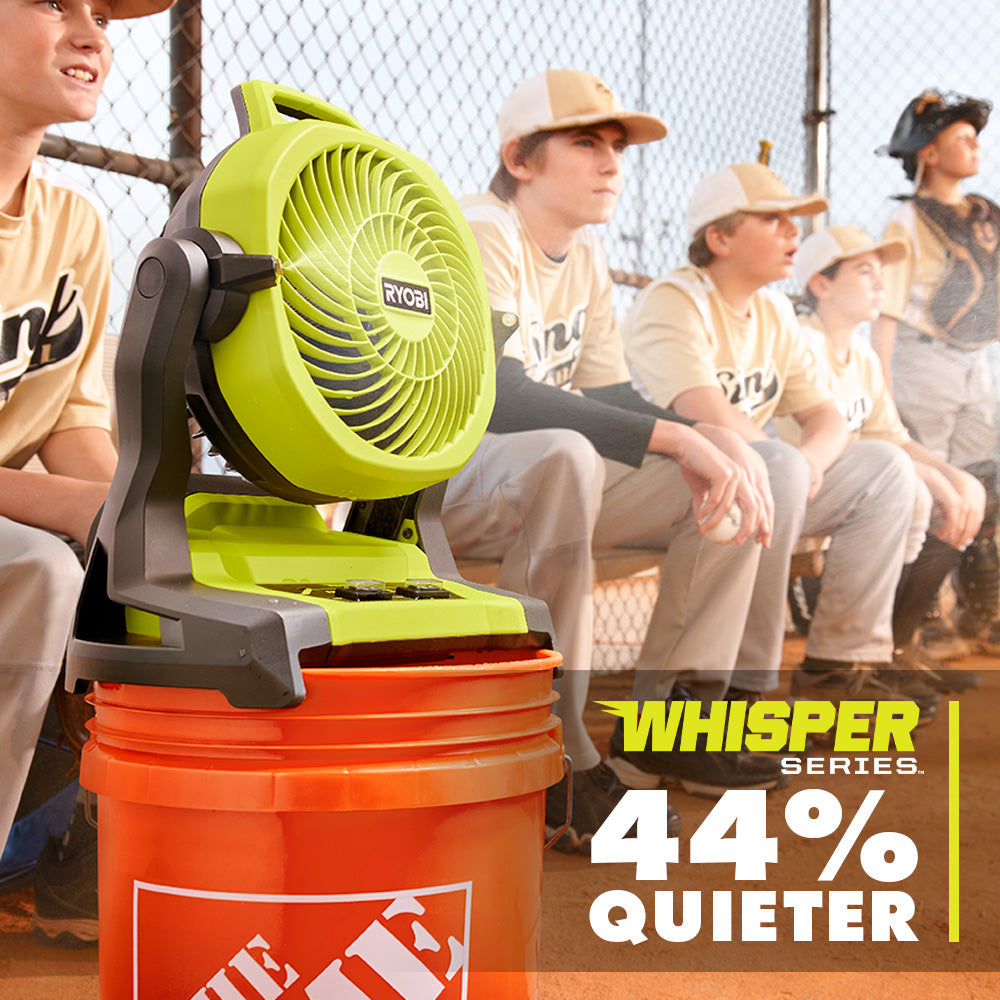 18V ONE+ WHISPER SERIES 7.5" BUCKET TOP MISTING FAN Image 8