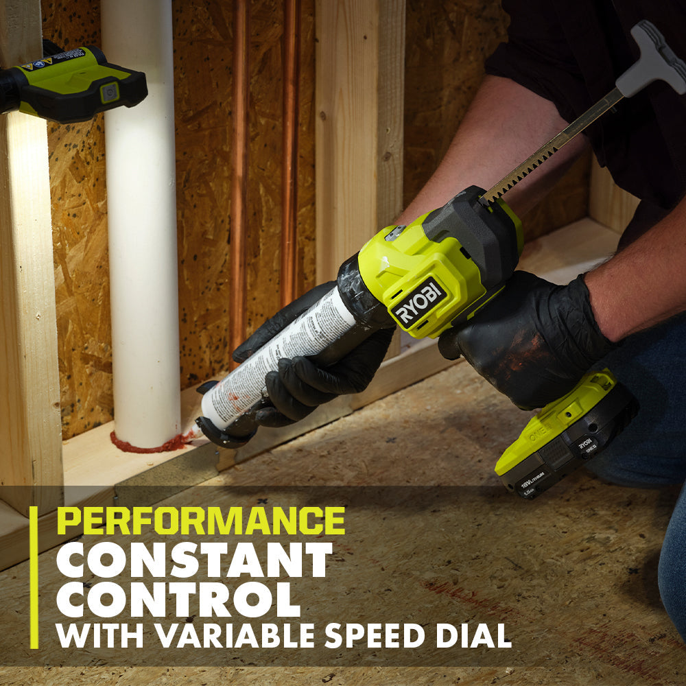 18V ONE+ 10 oz. Caulk and Adhesive Gun Kit Image 4