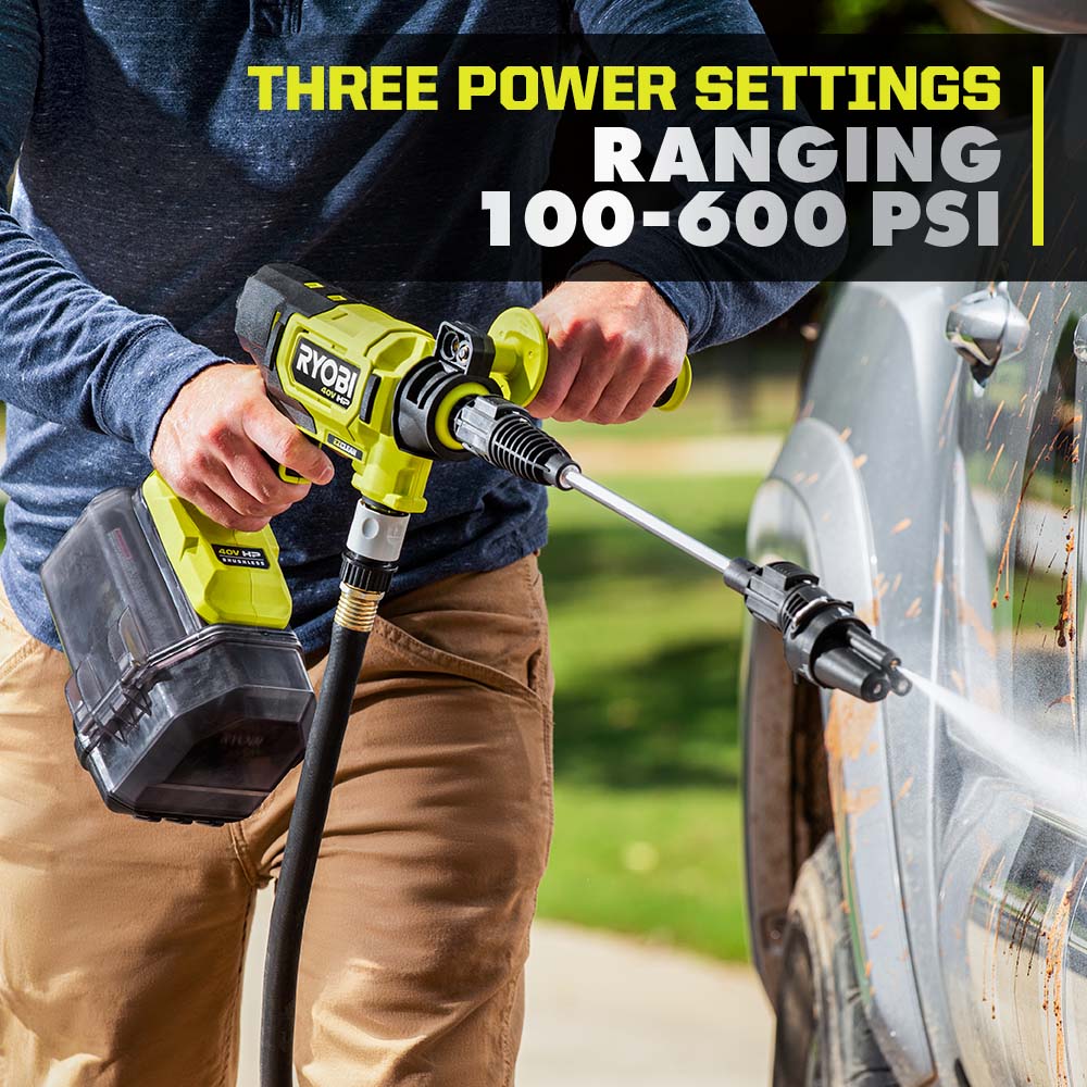 40V HP BRUSHLESS 600 PSI POWER CLEANER Image 4