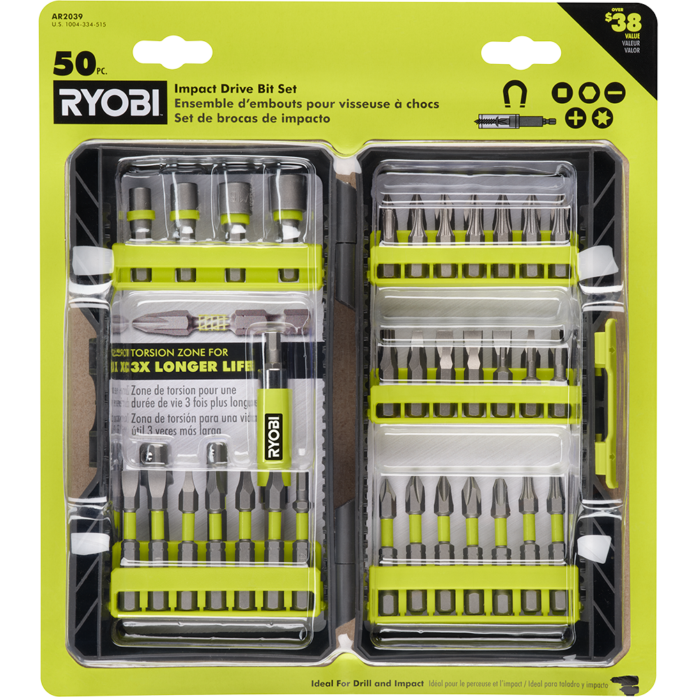 50 PC. IMPACT DRIVE BIT SET image