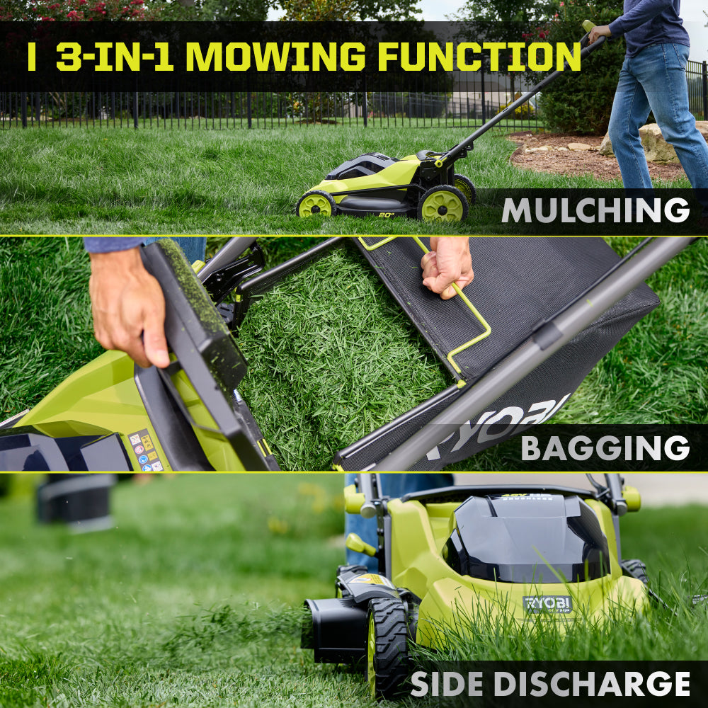 40V HP Brushless 20" Push Mower