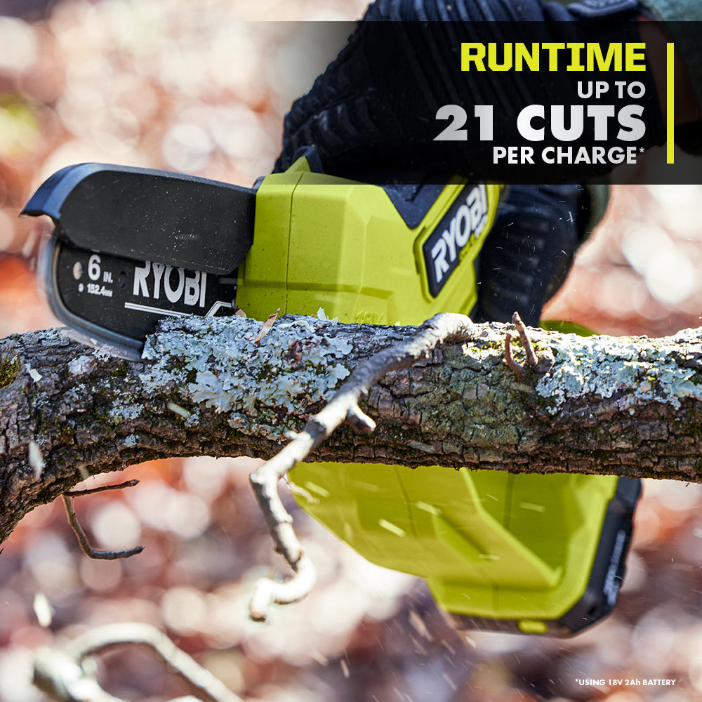 18V ONE+ HP 6" COMPACT BRUSHLESS PRUNING CHAINSAW KIT Image 7