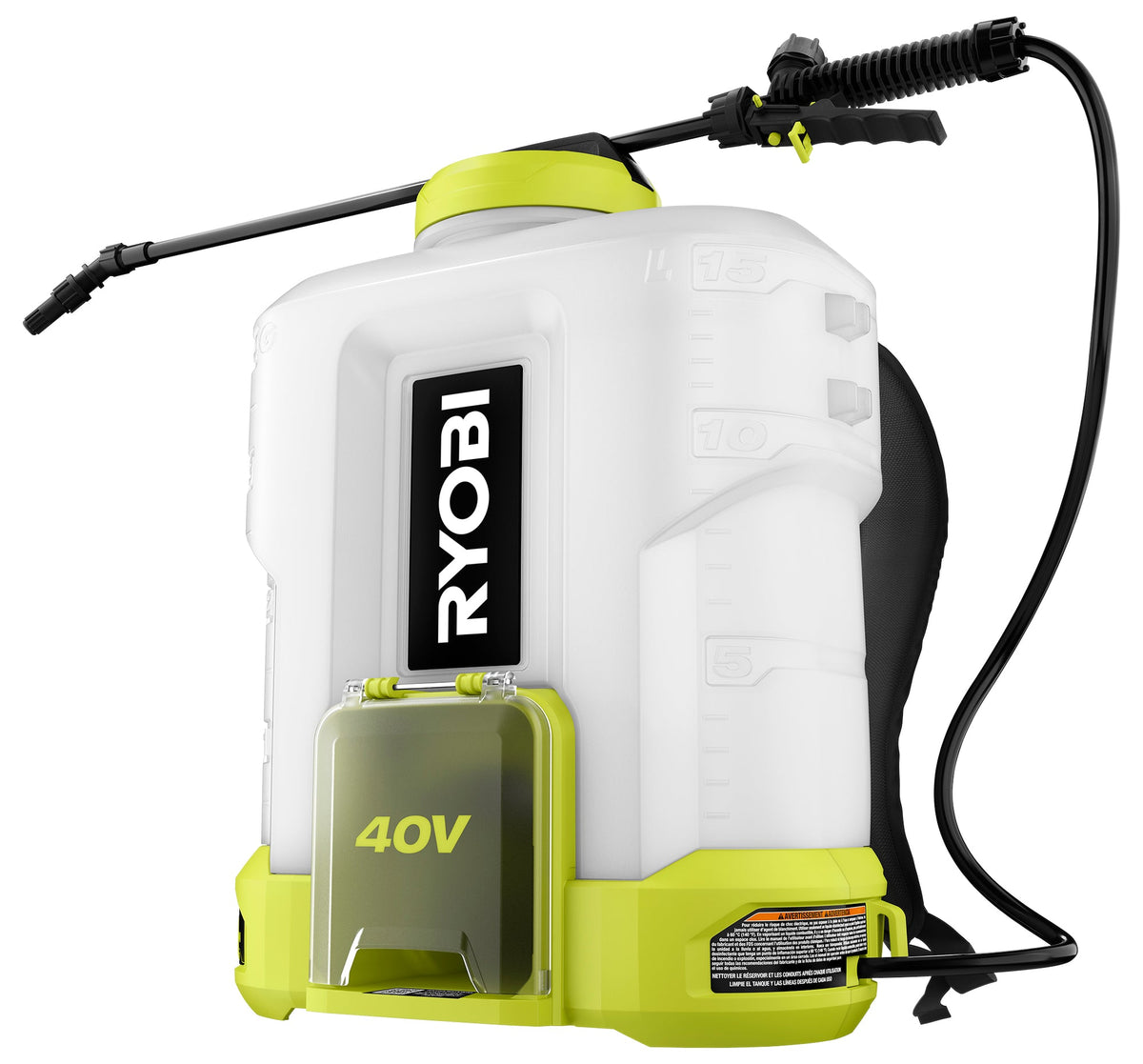40V 4 GALLON BACKPACK CHEMICAL SPRAYER KIT image