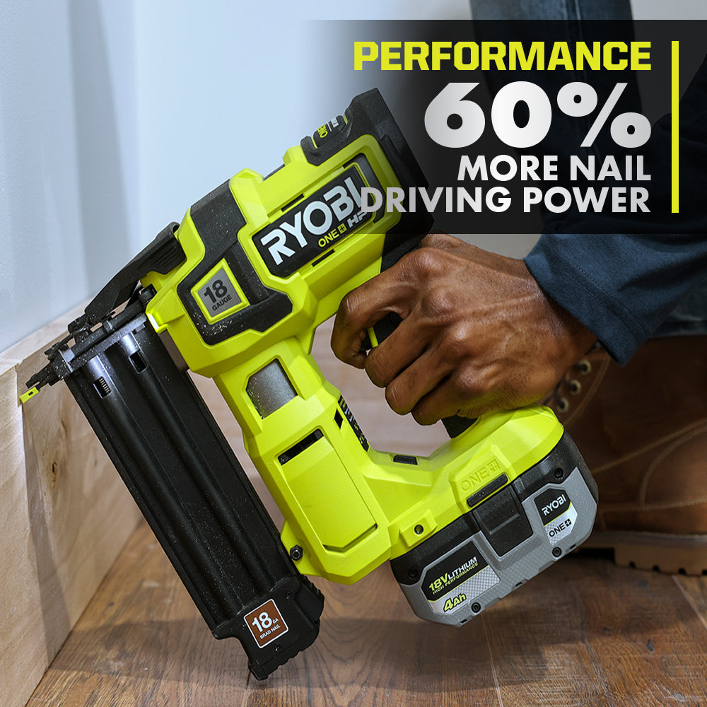 18V ONE+ HP BRUSHLESS AIRSTRIKE 18GA BRAD NAILER KIT Image 3
