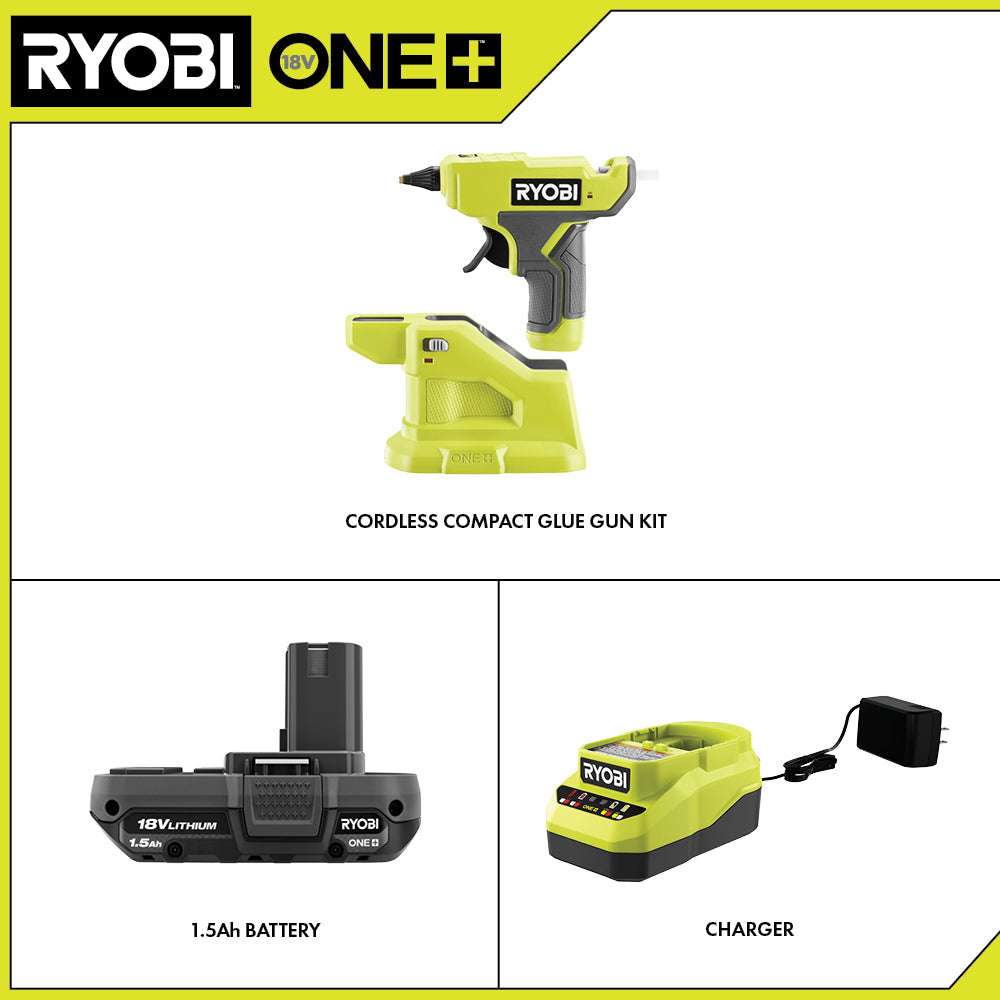 18V ONE+ COMPACT GLUE GUN KIT Image 2