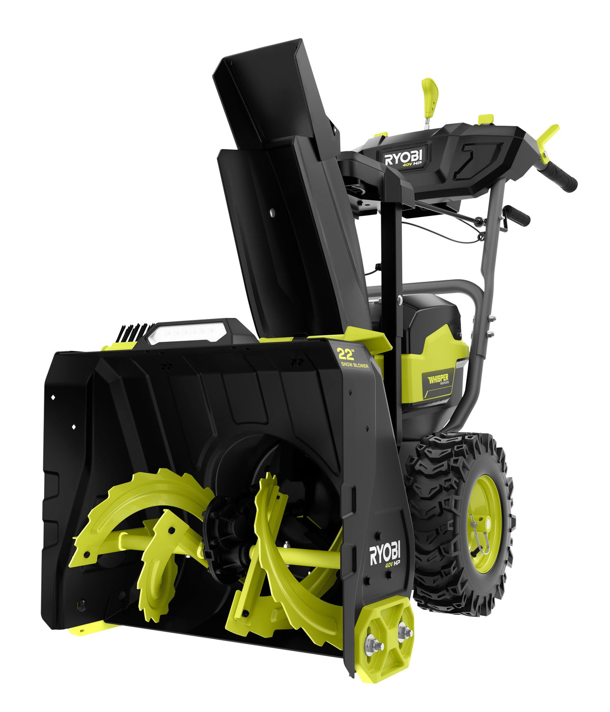 40V HP BRUSHLESS WHISPER SERIES 22" TWO-STAGE SNOW BLOWER KIT image