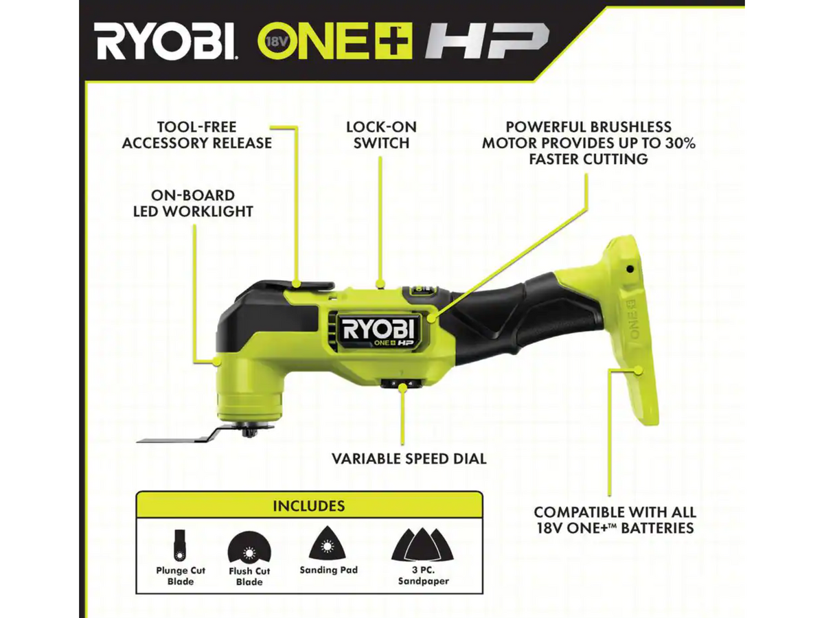 18V ONE+ HP BRUSHLESS 5-TOOL COMBO KIT Image 3
