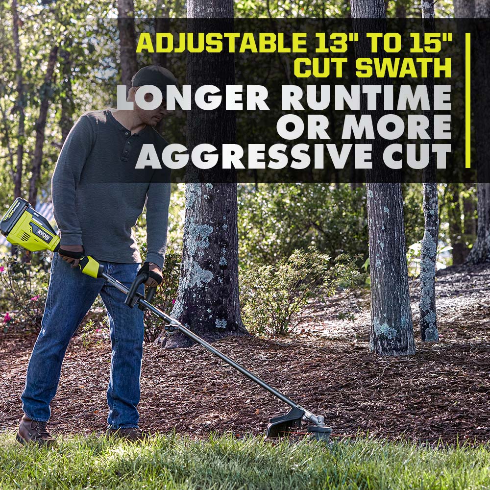 40V HP BRUSHLESS 15" CARBON FIBER ATTACHMENT CAPABLE STRING TRIMMER Image 9
