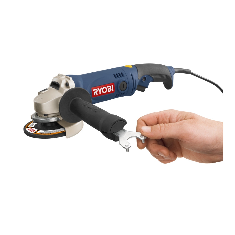 4 1/2" Angle Grinder with Rotating Rear Handle Image 4