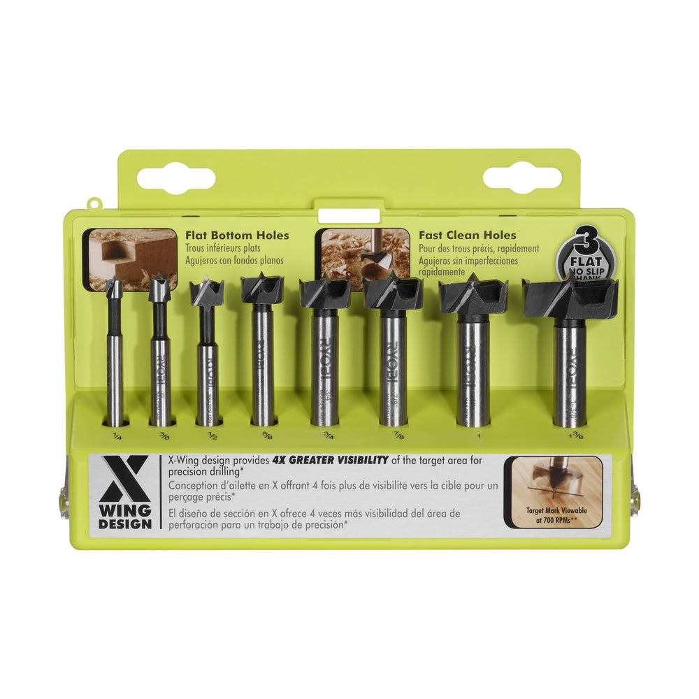 8 PC. Forstner Bit Set Image 2