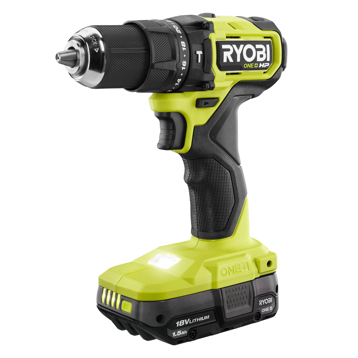 18V ONE+ HP Compact Brushless 1/2" Hammer Drill Kit Image 2