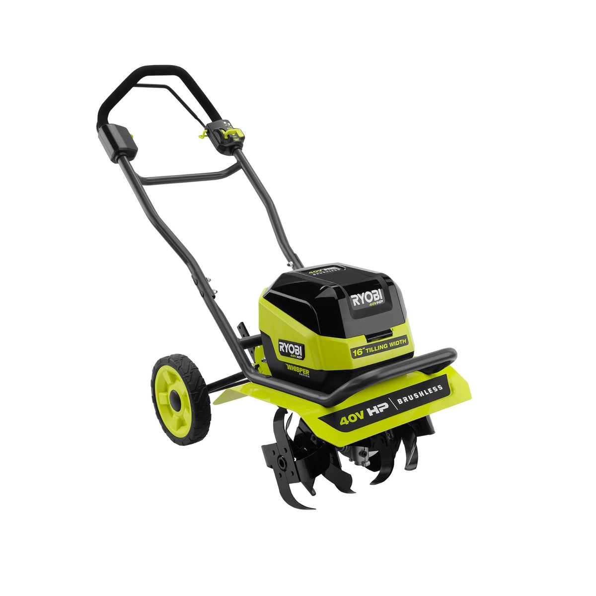 40V HP BRUSHLESS WHISPER SERIES 16" FRONT TINE TILLER Image 13