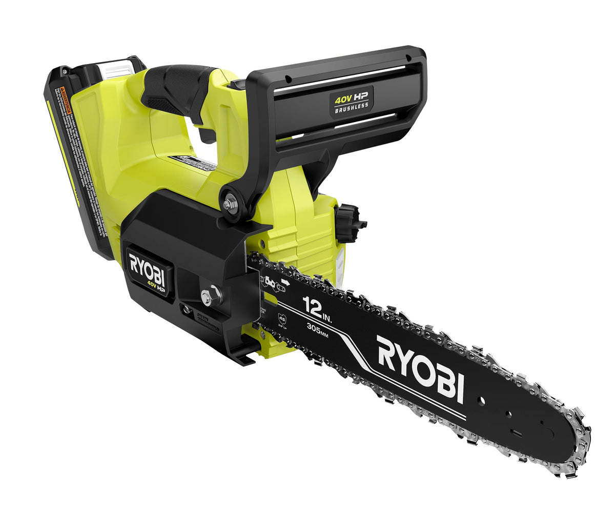 40V HP BRUSHLESS 12" TOP HANDLE CHAINSAW KIT Image 11