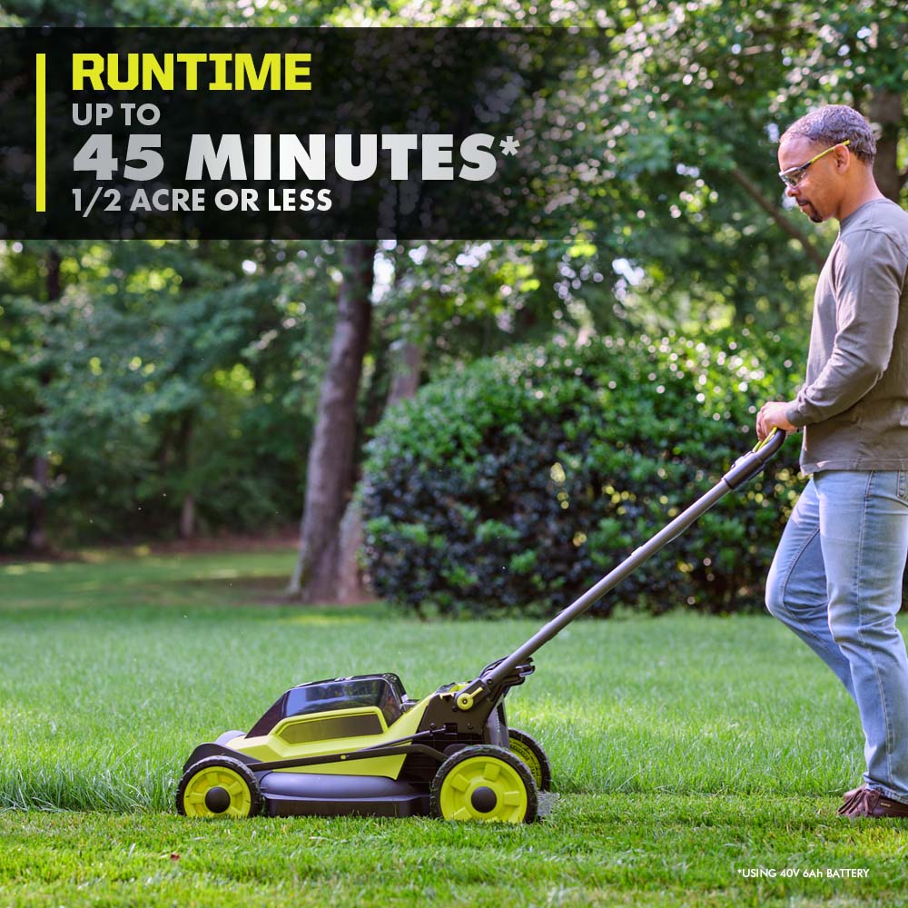 40V HP BRUSHLESS 20" PUSH MOWER Image 5