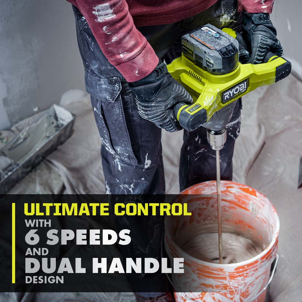 18V ONE+ HP BRUSHLESS 1/2" MUD MIXER Image 5