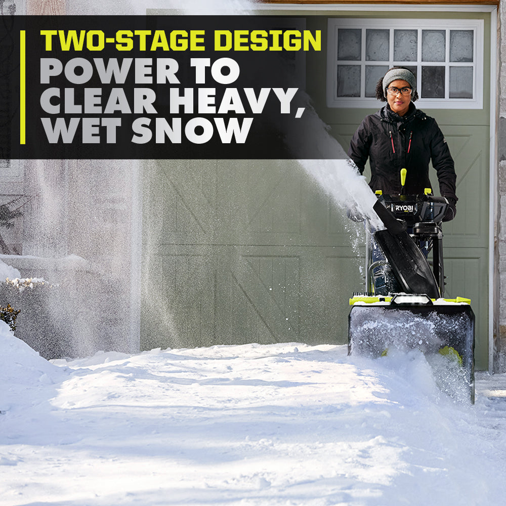 40V HP BRUSHLESS WHISPER SERIES 22" TWO-STAGE SNOW BLOWER KIT Image 6