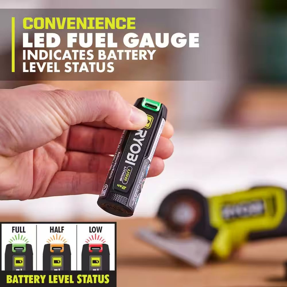 USB Lithium Mini LED Flashlight Kit