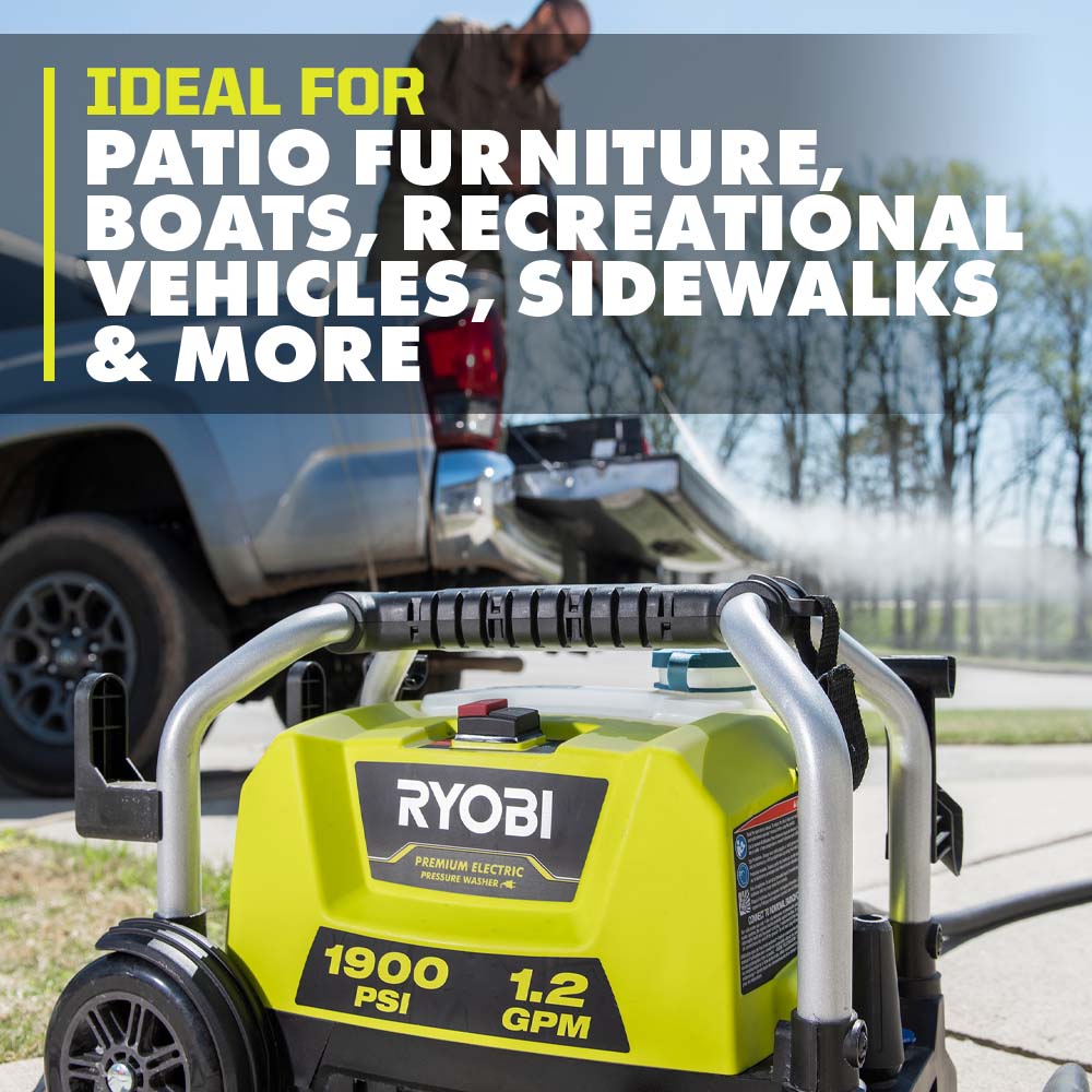 1900 PSI 1.2 GPM Electric Pressure Washer  Image 5