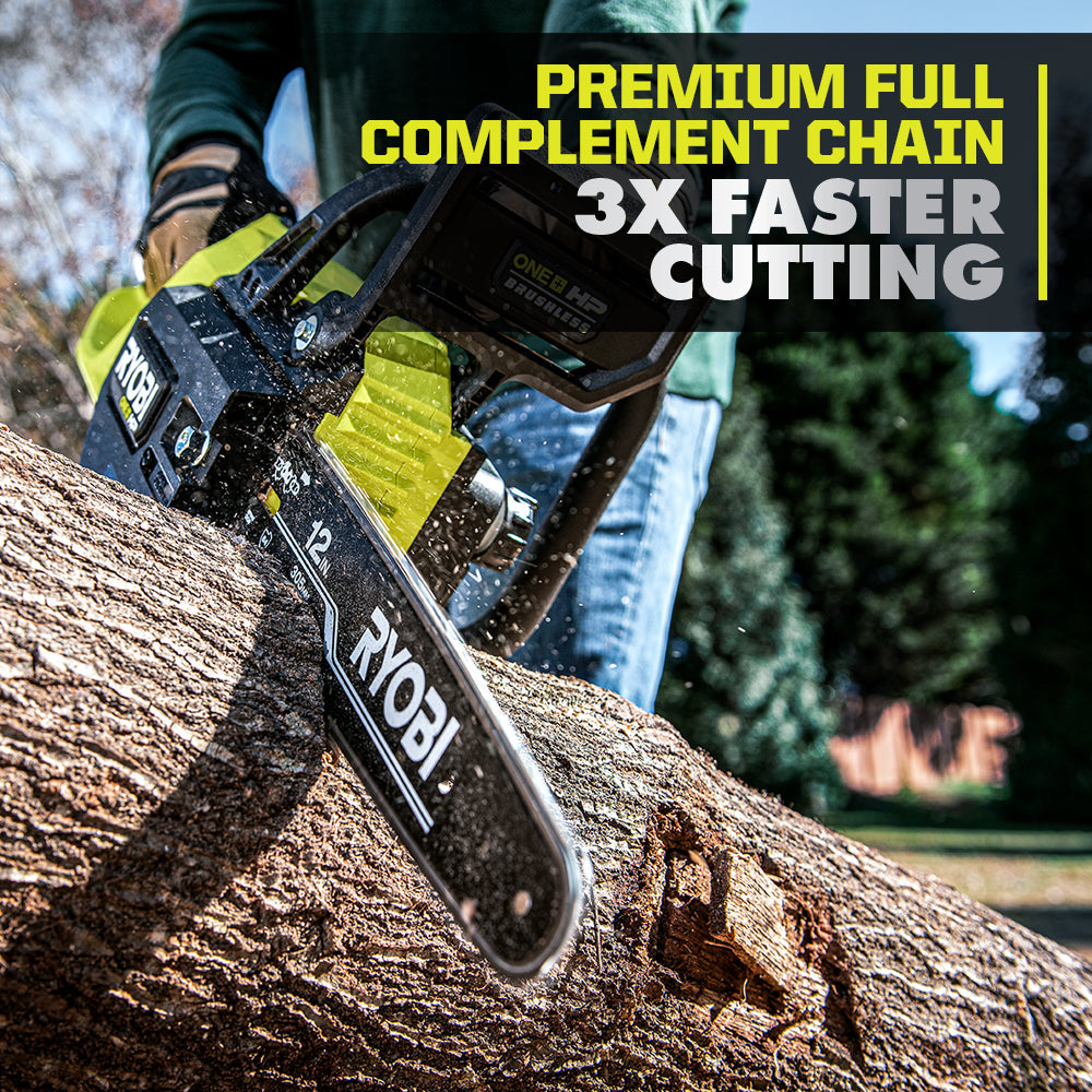 18V ONE+ HP BRUSHLESS WHISPER SERIES 12" CHAINSAW Image 4