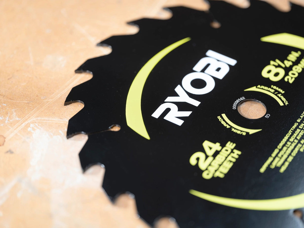 8-1/4" 24 CARBIDE TEETH THIN KERF TABLE SAW BLADE Image 4