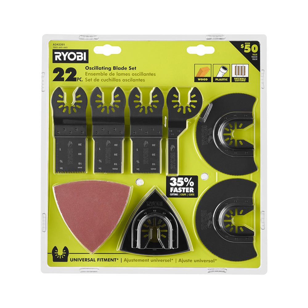 22-Piece Oscillating Blade Set Image 1