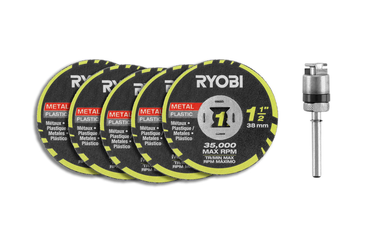  6PC. TWIST LOCK CUT-OFF WHEELS  image