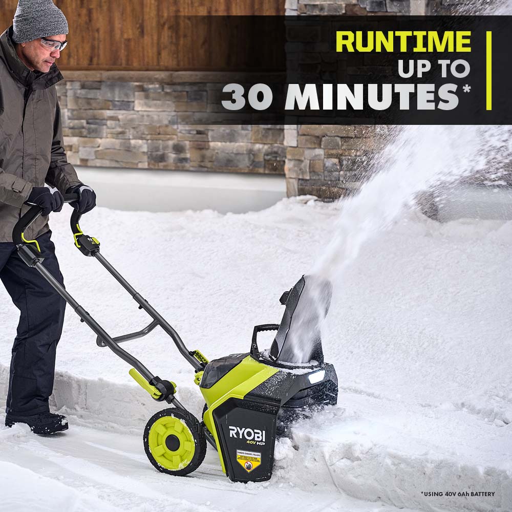 40V HP BRUSHLESS 18" SNOW BLOWER KIT Image 3