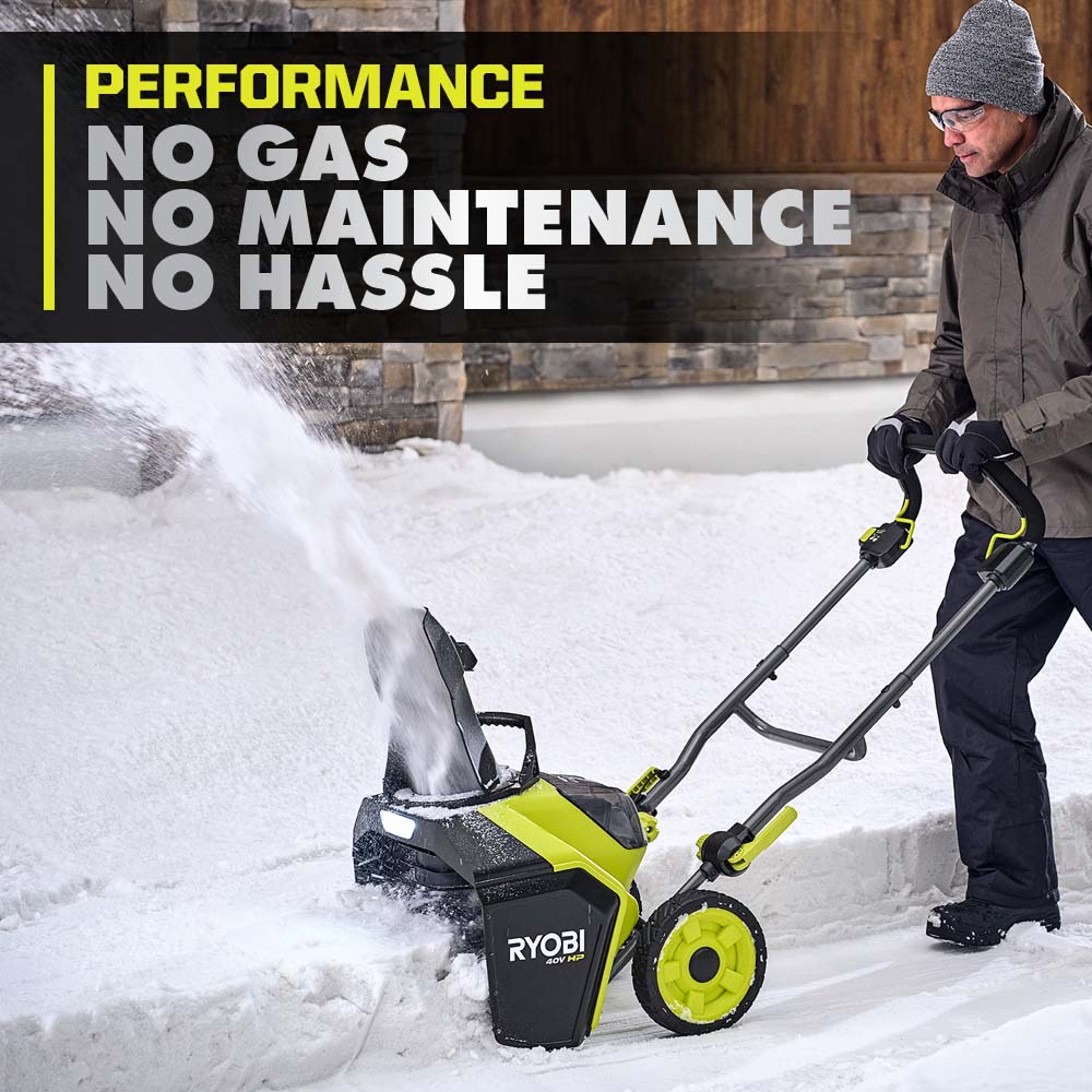 40V HP BRUSHLESS 18" SNOW BLOWER KIT Image 5