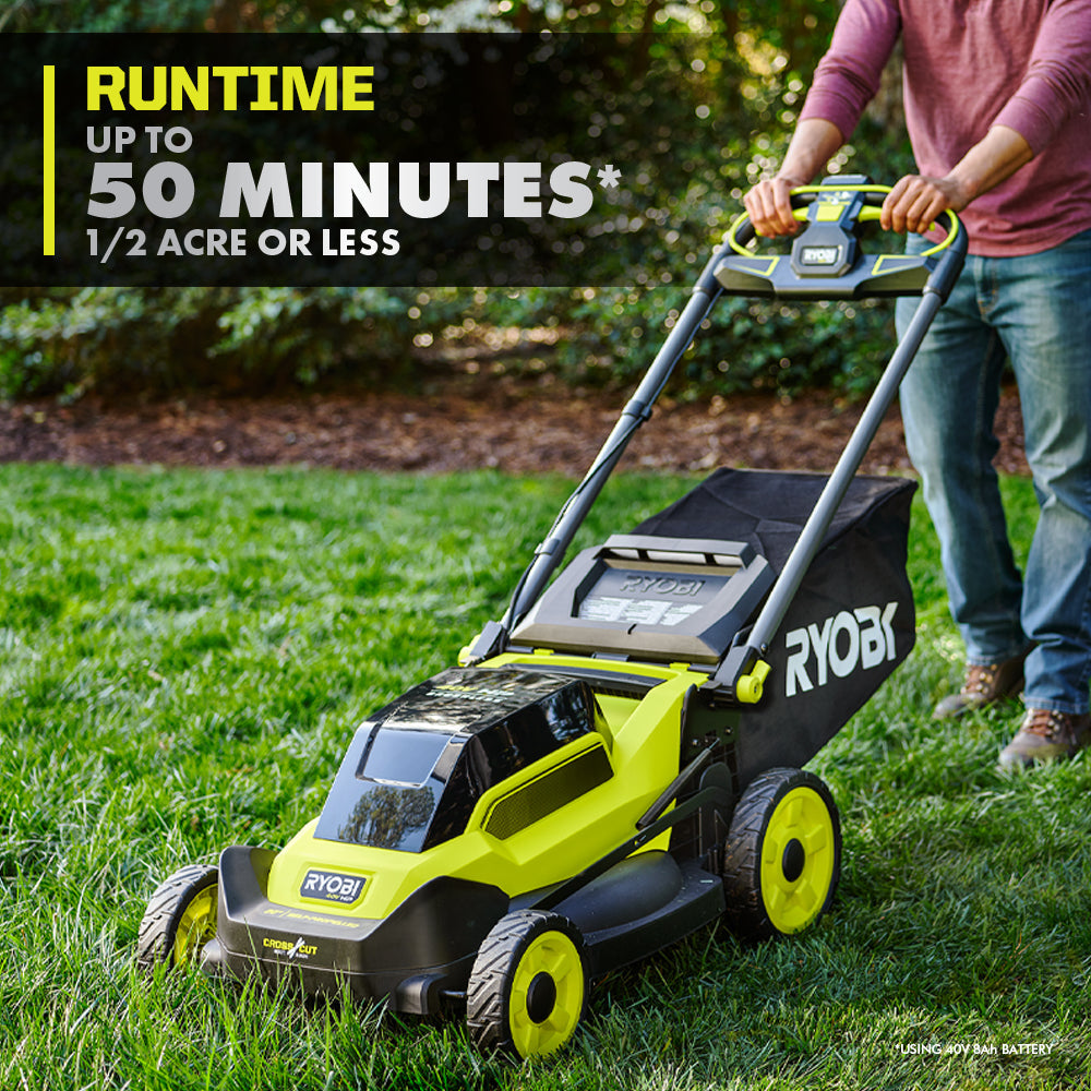 40V HP BRUSHLESS 20" SELF-PROPELLED MULTI-BLADE MOWER KIT Image 6