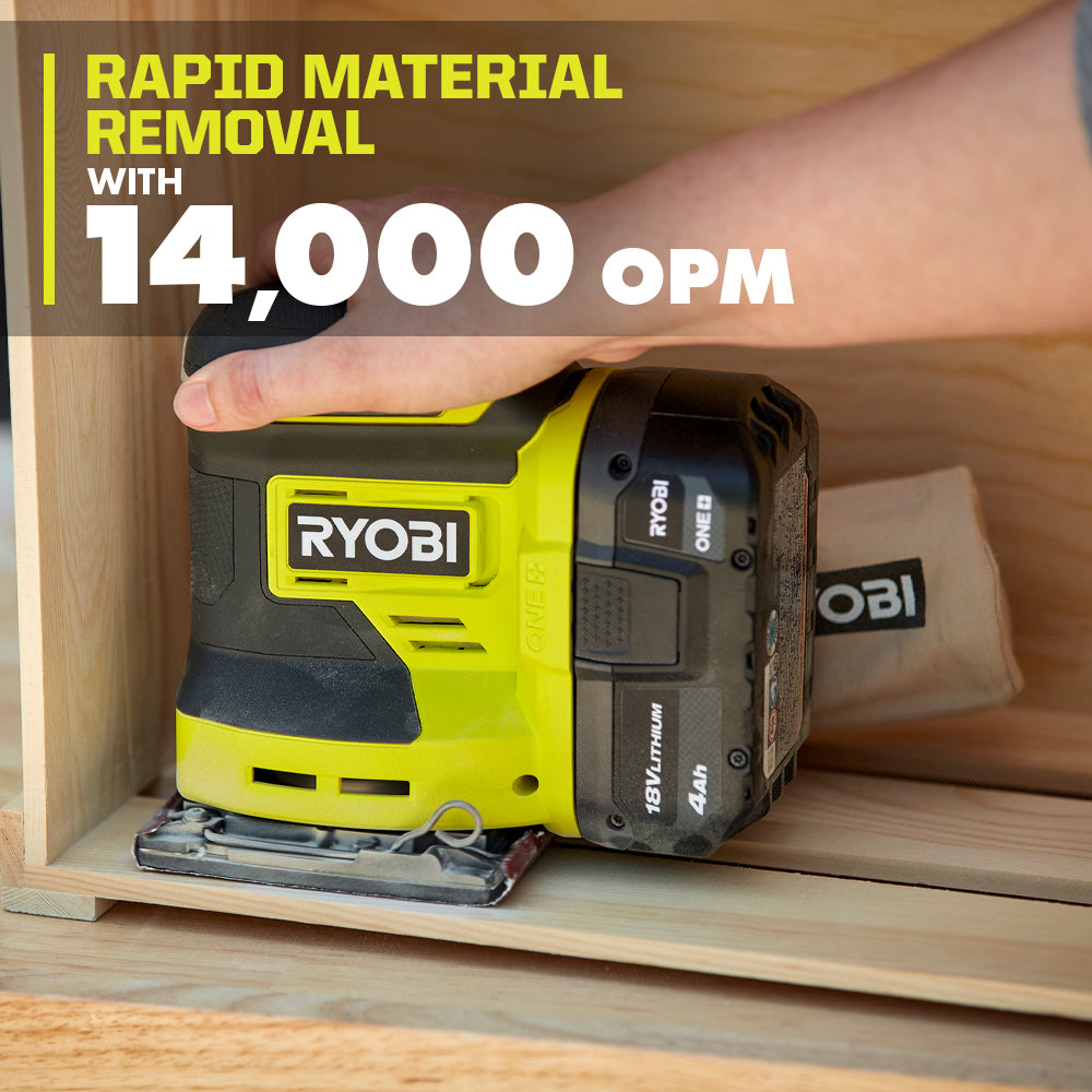 18V ONE+ 1/4 SHEET SANDER Image 3