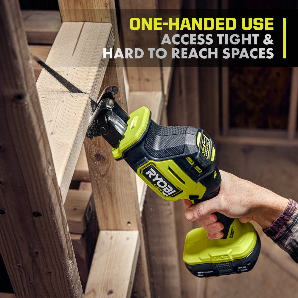 18V ONE+ HP COMPACT BRUSHLESS ONE-HANDED RECIPROCATING SAW KIT Image 7