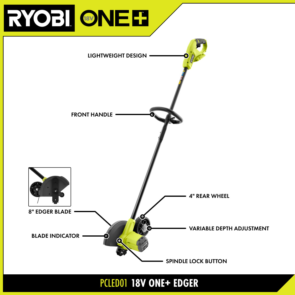 18V ONE+ 8" Edger