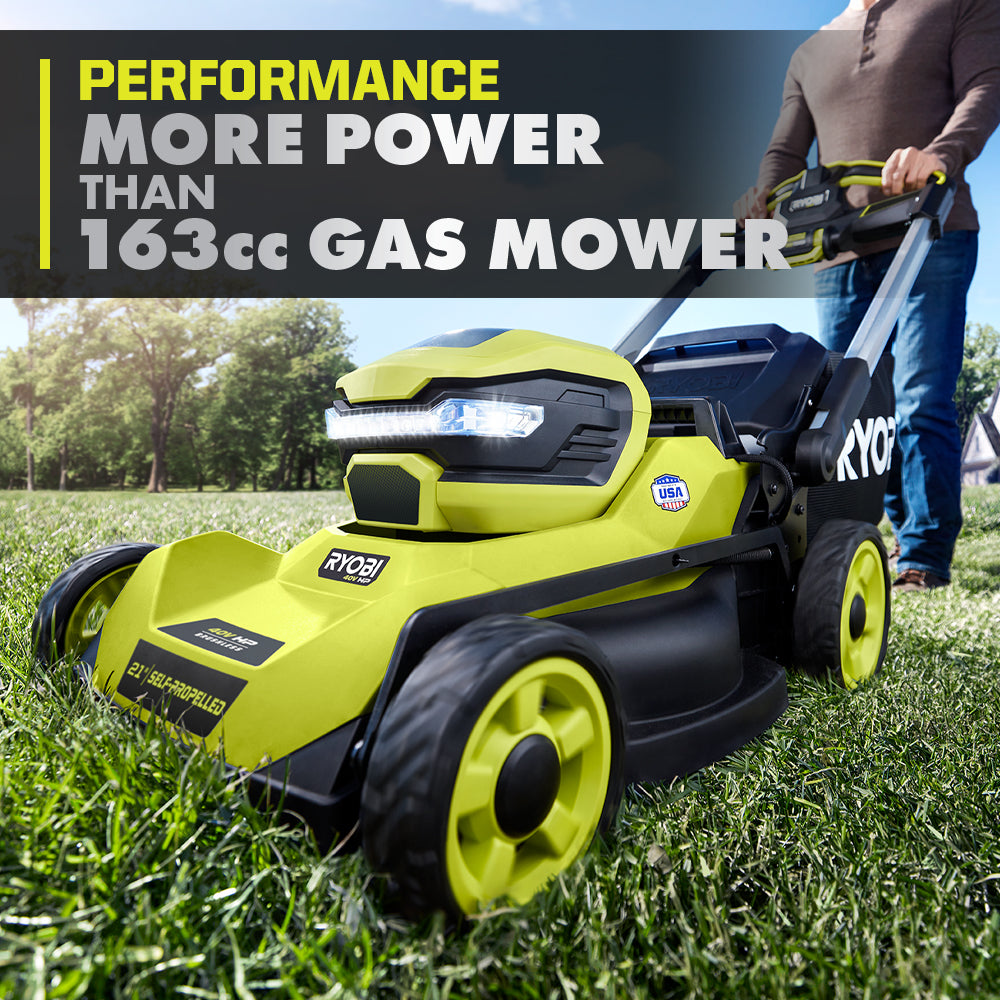 40V HP BRUSHLESS 21" SELF-PROPELLED MOWER KIT Image 5
