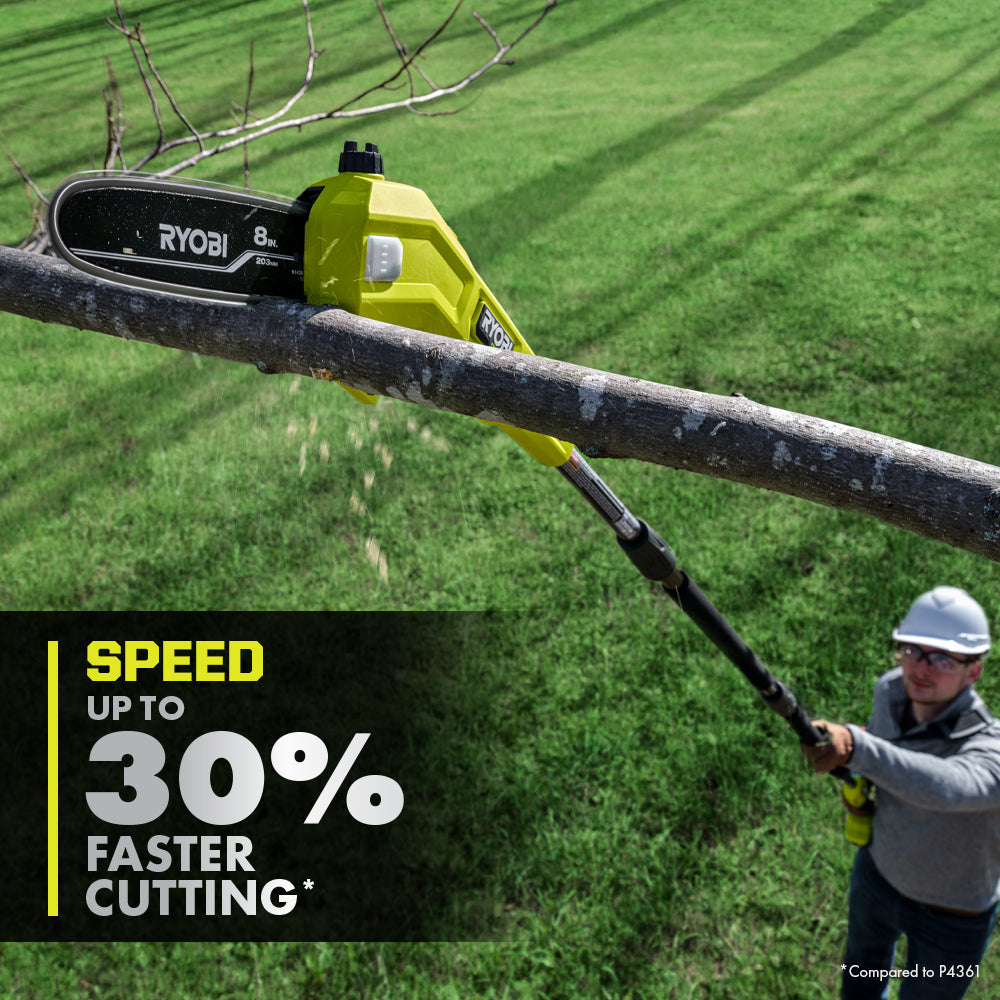 18V ONE+ HP BRUSHLESS WHISPER SERIES 8" POLE SAW Image 3