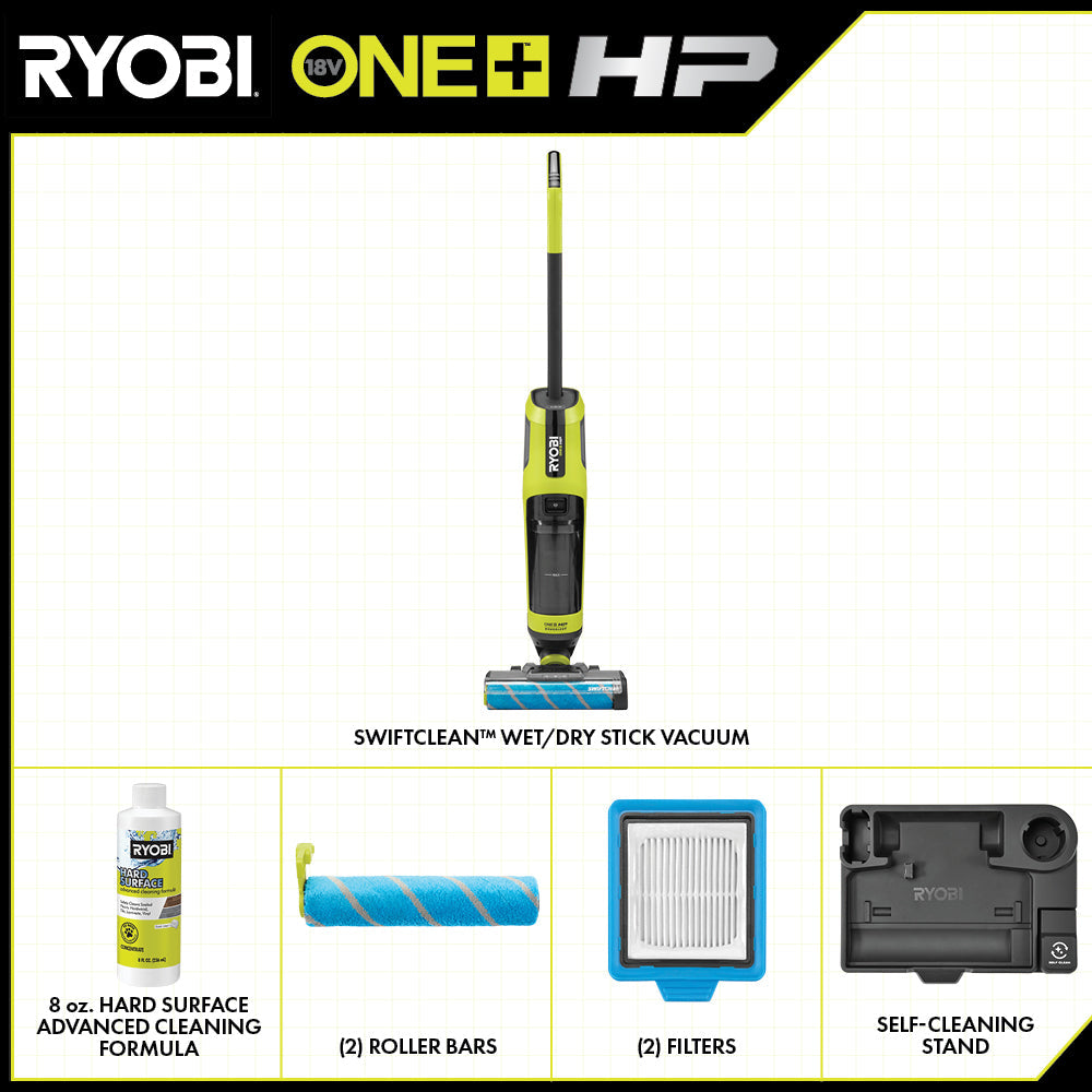 18V ONE+ HP SWIFTCLEAN WET/DRY STICK VACUUM Image 2