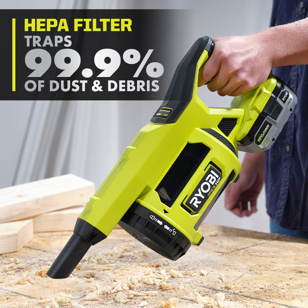 18V ONE+ HP BRUSHLESS JOBSITE HAND VACUUM Image 5