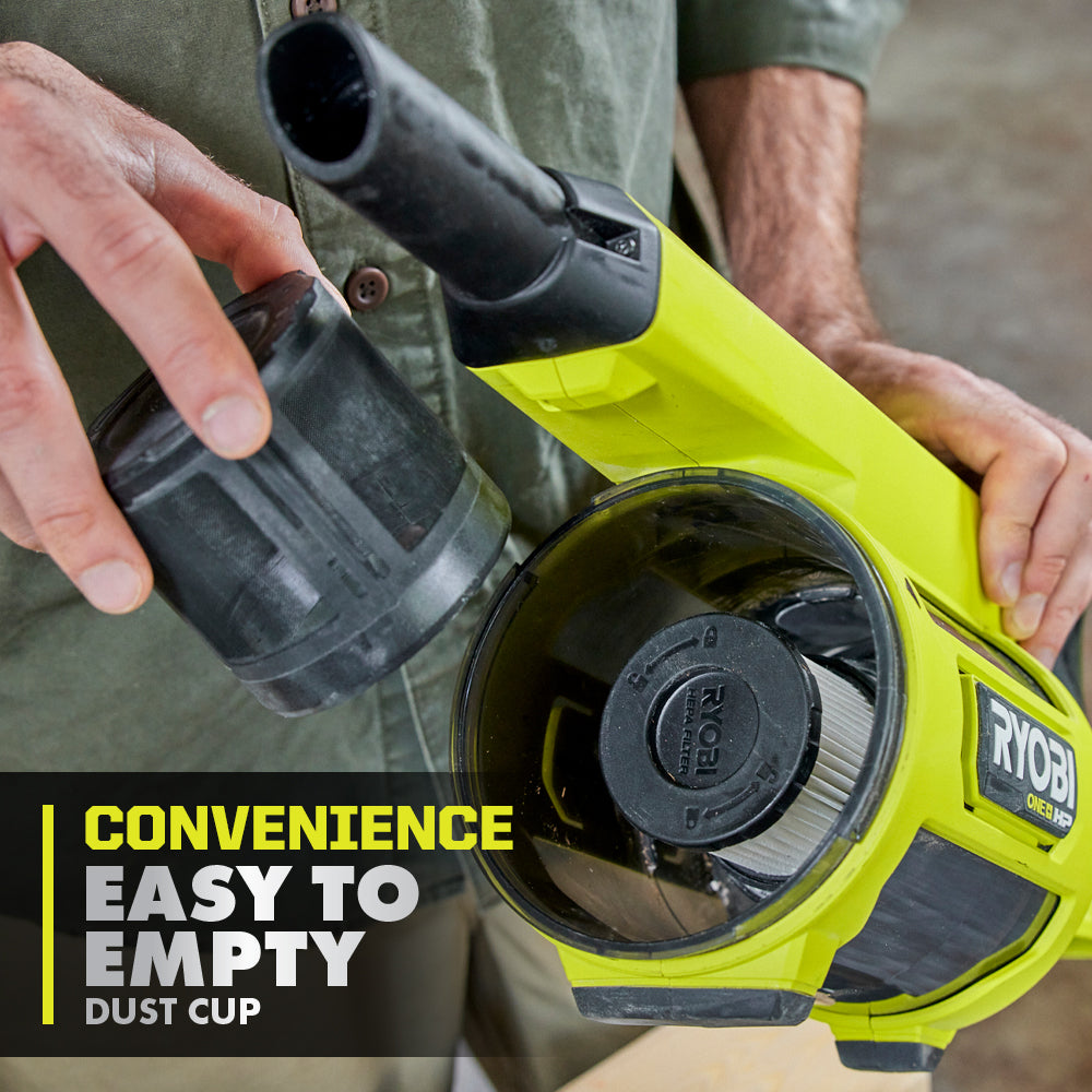 18V ONE+ HP BRUSHLESS JOBSITE HAND VACUUM KIT Image 7